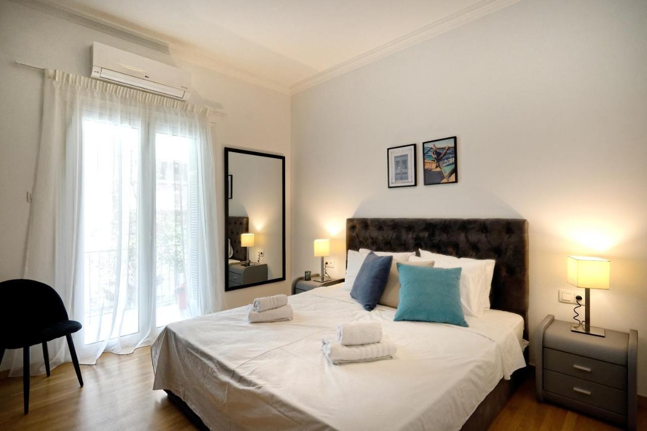 Elegant Big Apartment In Athens Center With Balcony Esterno foto