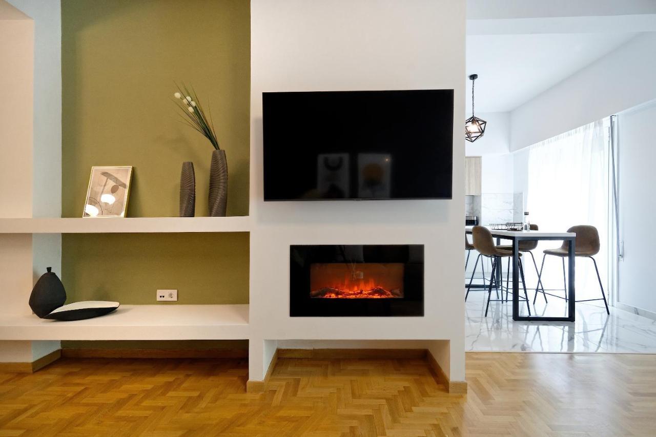 Elegant Big Apartment In Athens Center With Balcony Esterno foto