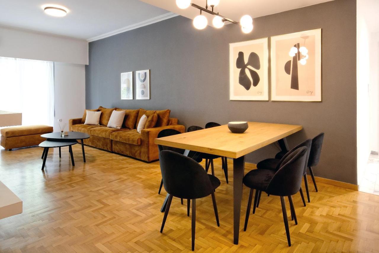 Elegant Big Apartment In Athens Center With Balcony Esterno foto