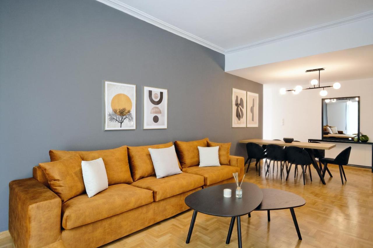 Elegant Big Apartment In Athens Center With Balcony Esterno foto
