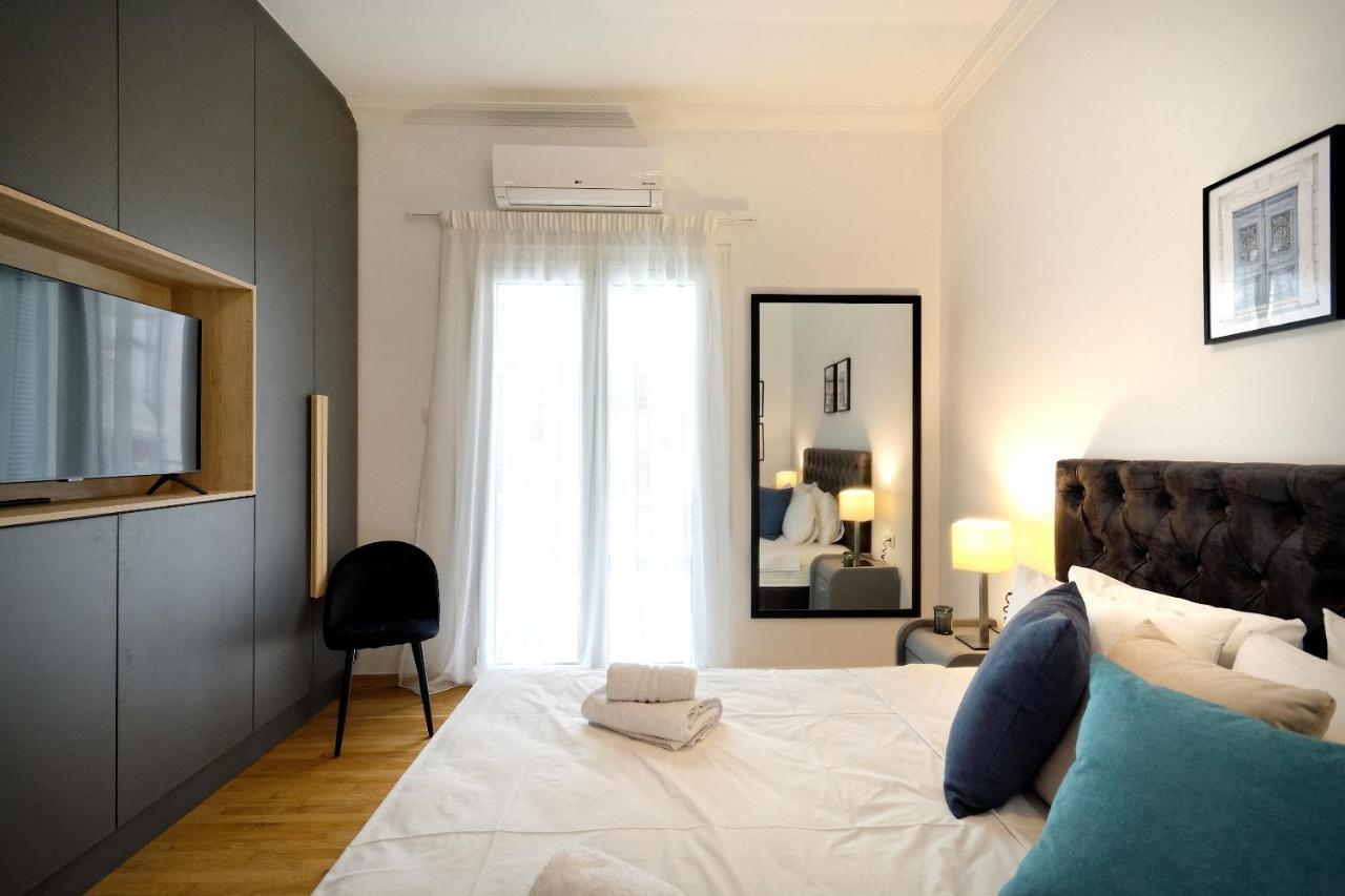 Elegant Big Apartment In Athens Center With Balcony Esterno foto